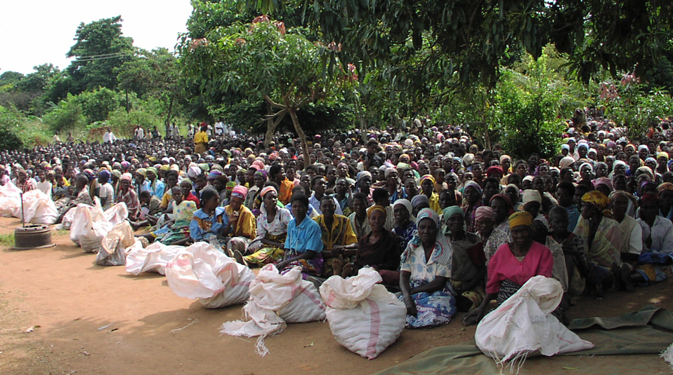 Malawi Hilfslieferungen