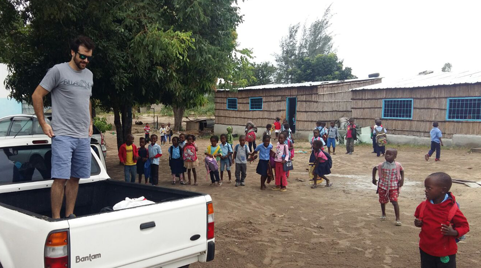 Hilfslieferung nach Mosambik