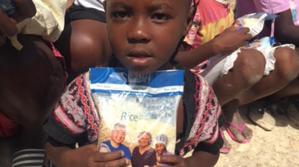 Haiti Hilfe nach Wirbelsturm