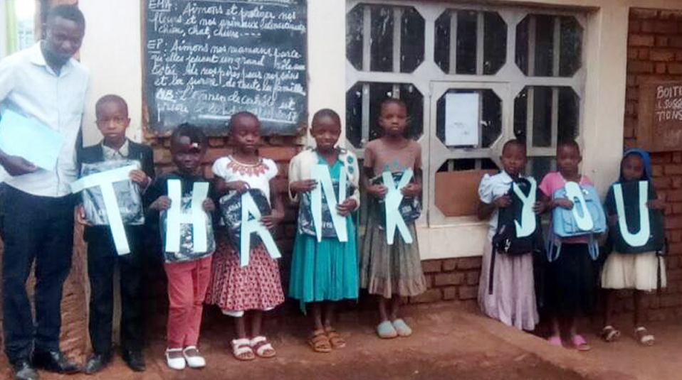 Schulunterricht im Kongo